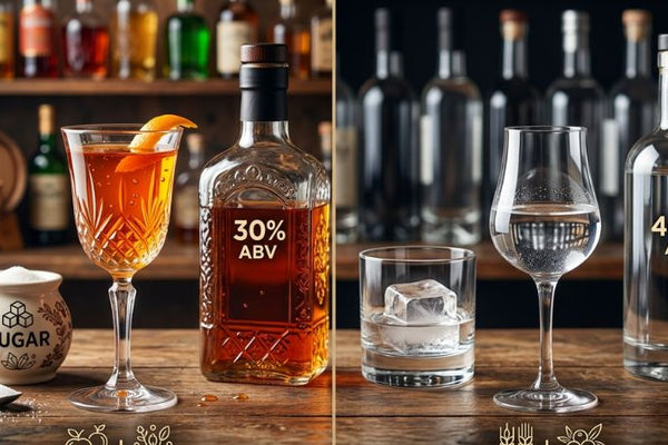 Liqueur vs Spirit