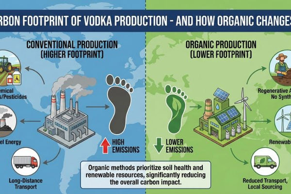 Carbon Footprint of Vodka Production: How Organic Changes the Picture
