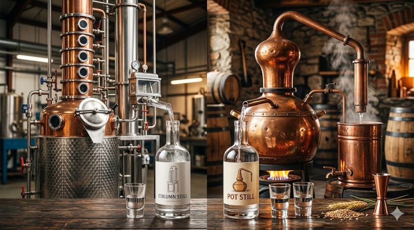 Column Still vs Pot Still Vodka: What the Equipment Really Changes