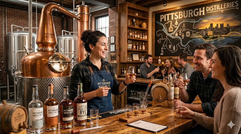 Craft Spirits in Pittsburgh: A Distiller's Guide to the City's Distilleries, Tasting Rooms, and Bottle Shops