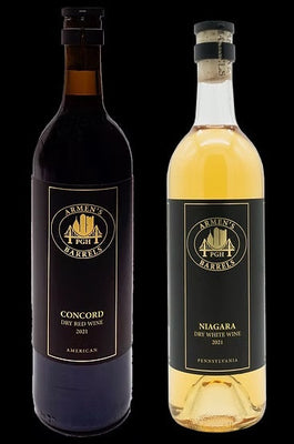 Concord Dry Red vs Niagara Dry White Wine: Which Style Fits Your Table?