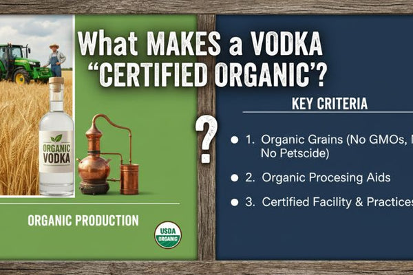 What Makes Vodka Organic: Science vs Perception in Distillation