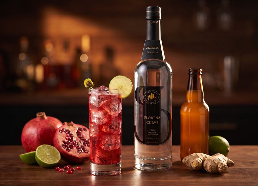 Gonzo: A Pomegranate Ginger Beer Cocktail